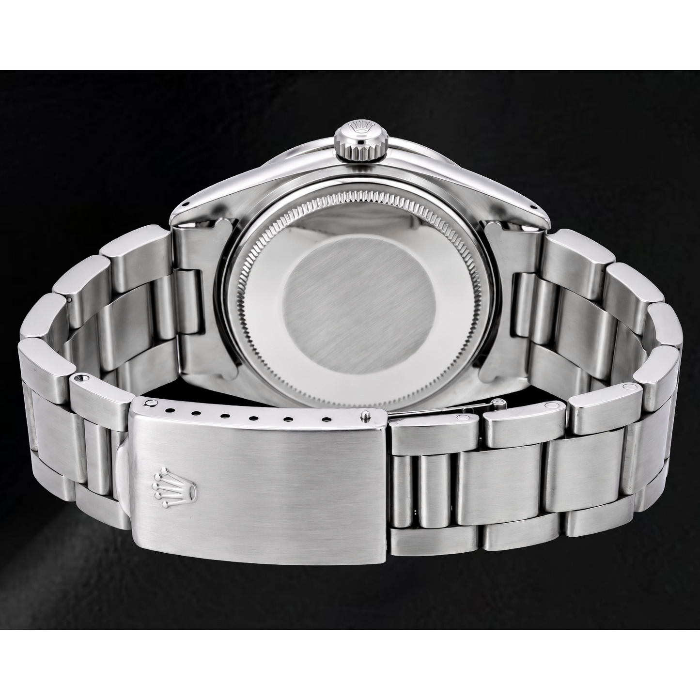 Rolex Datejust 1601 36 mm Edelstahluhr mit rosa Perlmutt-Diamantzifferblatt