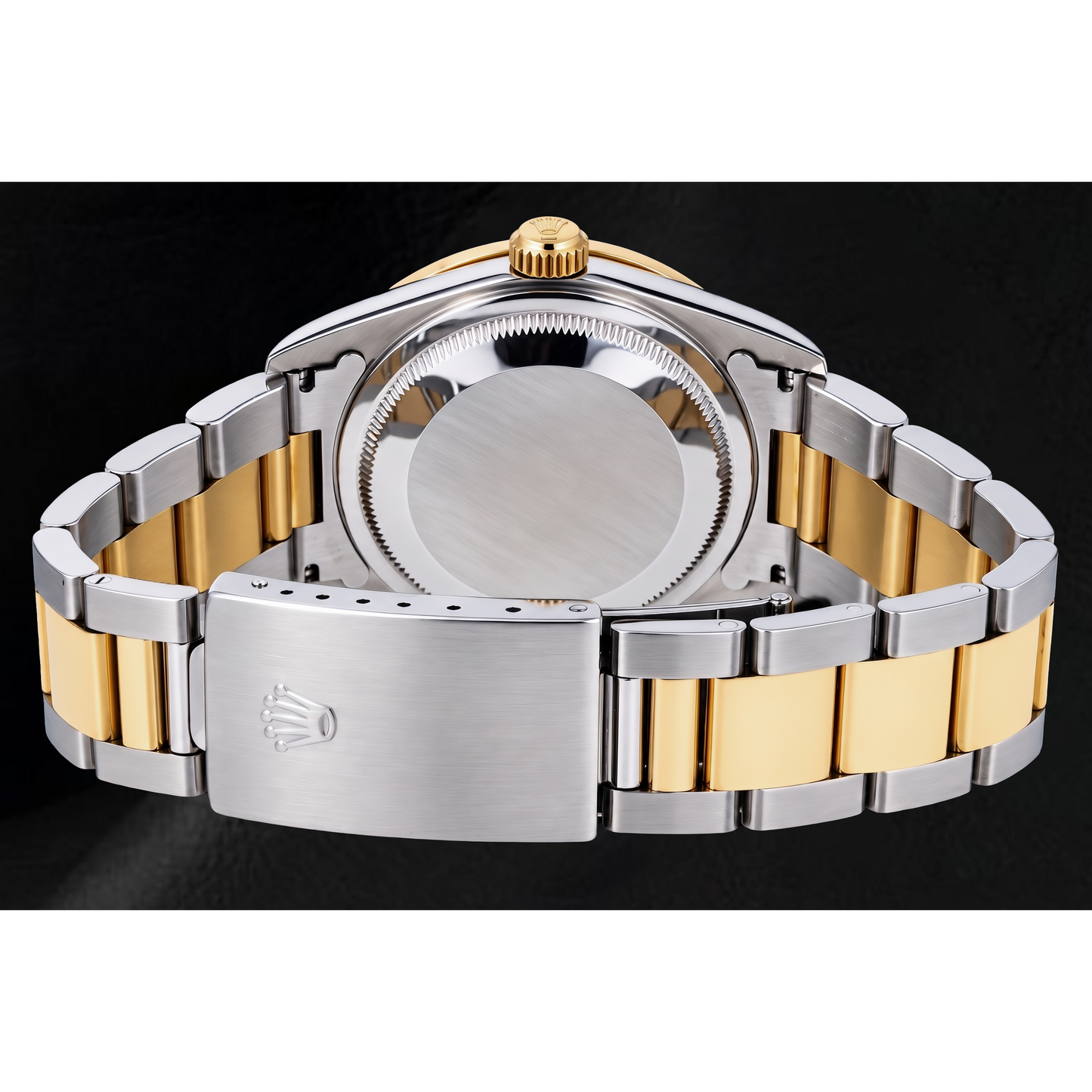Rolex Datejust 16203 36 mm Bicolor-Uhr mit grünem Diamantzifferblatt