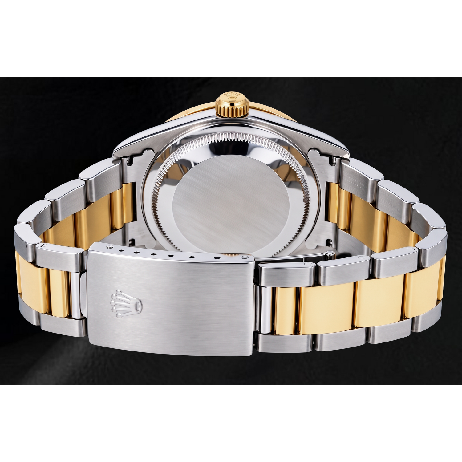 Rolex Datejust 16203 36 mm Bicolor-Uhr mit grünem Diamantzifferblatt