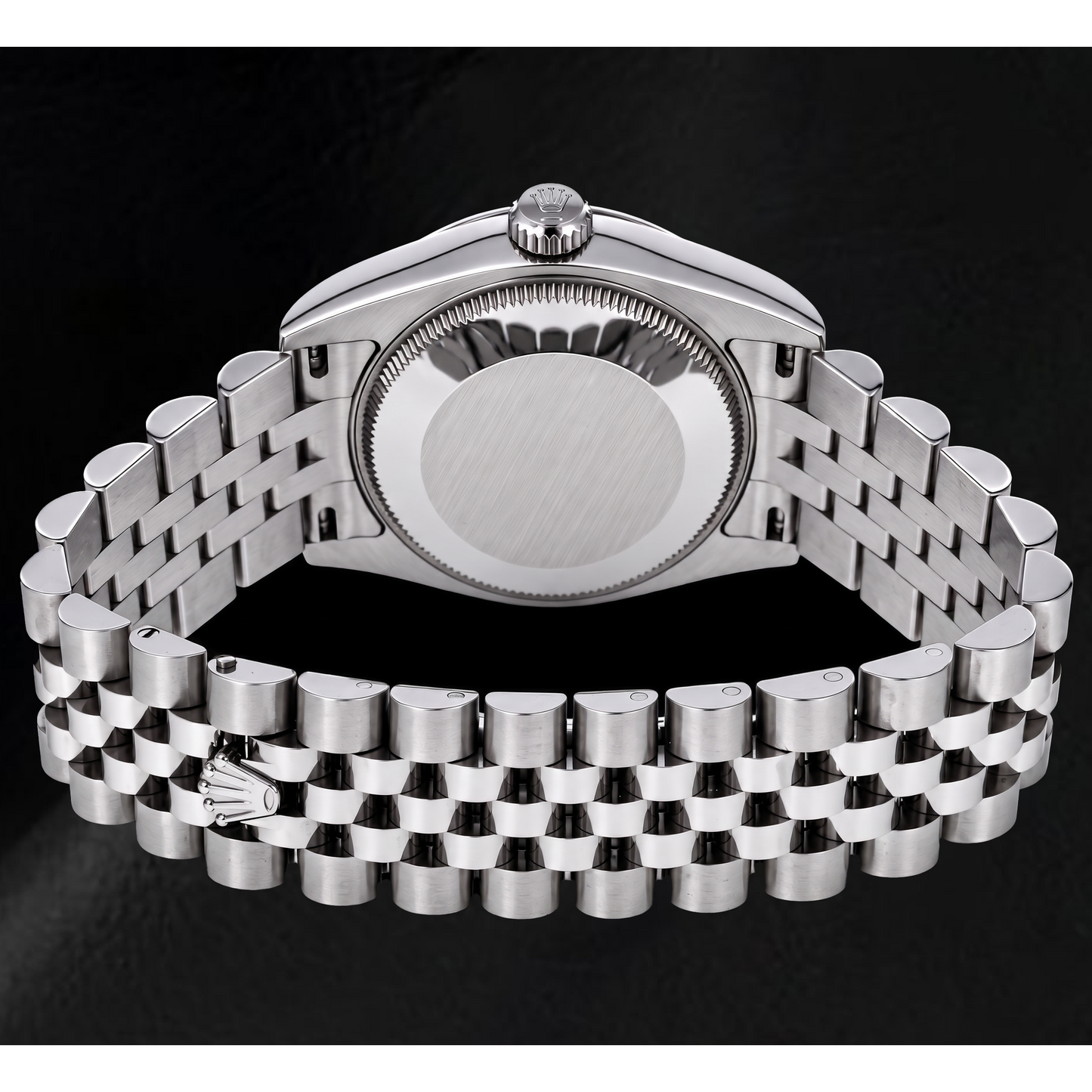 Rolex Datejust 178240 31 mm Uhr aus Edelstahl mit blauem Leuchtzifferblatt