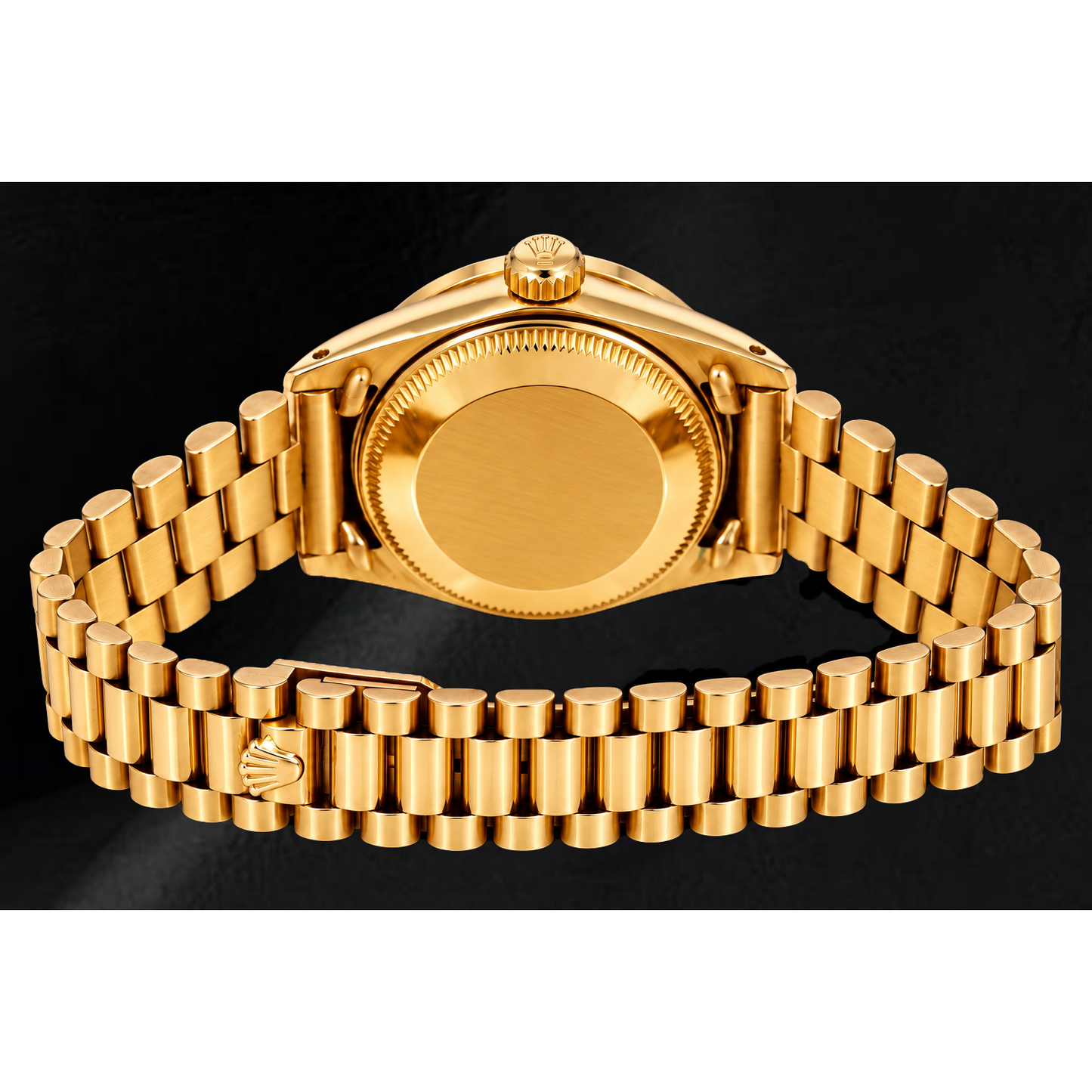 Rolex Datejust 26 mm 6917 Gelbgold-Uhr mit Türkis-Diamantzifferblatt