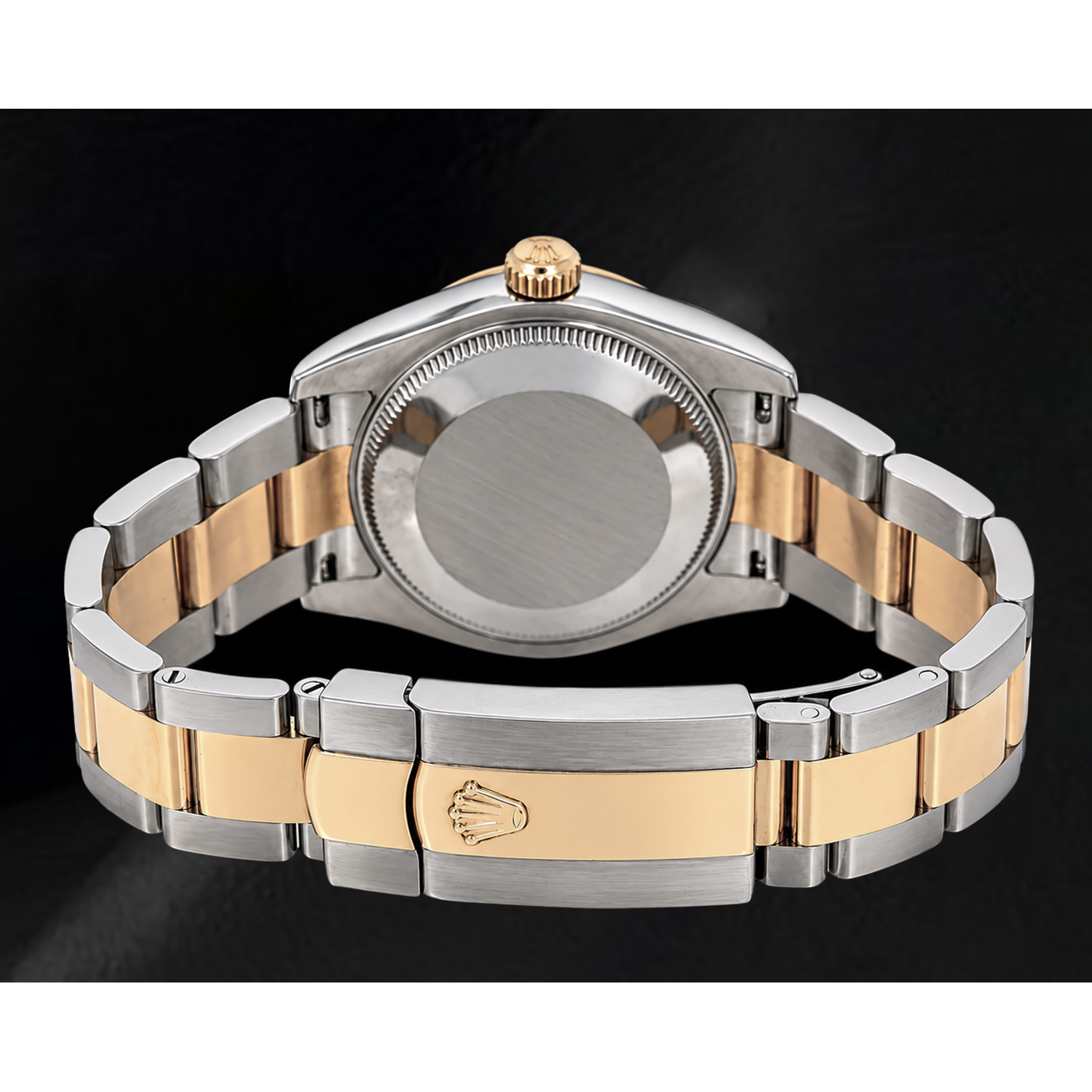 Rolex Datejust 31 mm 178243 Bicolor-Uhr mit champagnerfarbenem römischem Zifferblatt