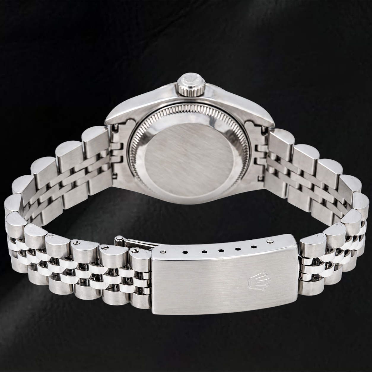 Rolex Datejust 6917 26 mm silbernes Zifferblatt mit Stabindizes Edelstahl Jubilé-Armband Uhr