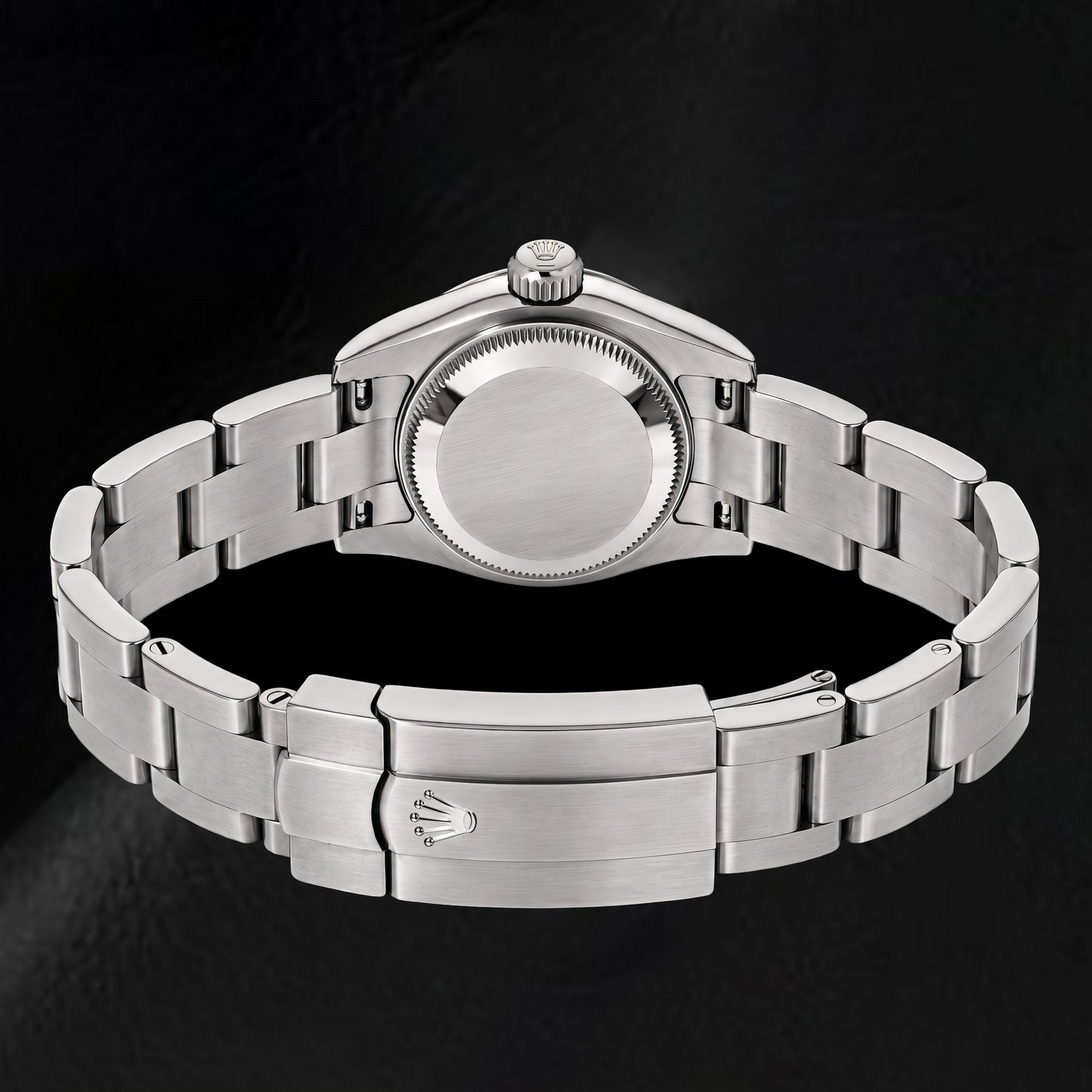 Rolex Oyster Perpetual 176200 26 mm Uhr aus Edelstahl mit silbernem Leuchtzifferblatt