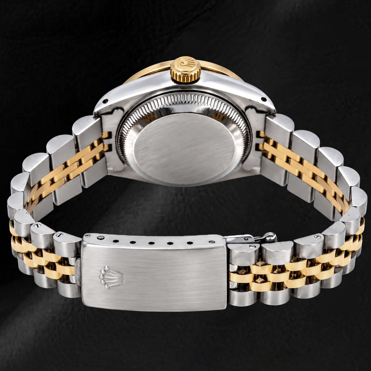 Rolex Oyster Perpetual 67193 26 mm Rosa Diamantzifferblatt Bicolor Jubilé-Armband