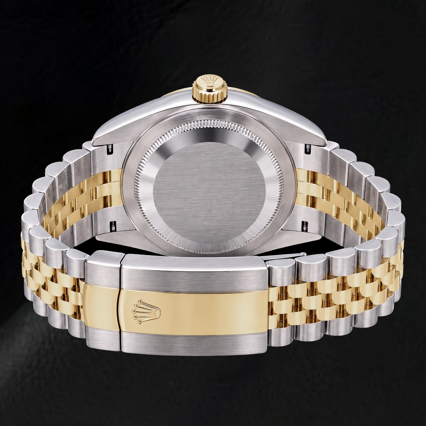 Rolex Sky-Dweller 336933 42 mm Bicolor-Uhr mit Champagner-Zifferblatt
