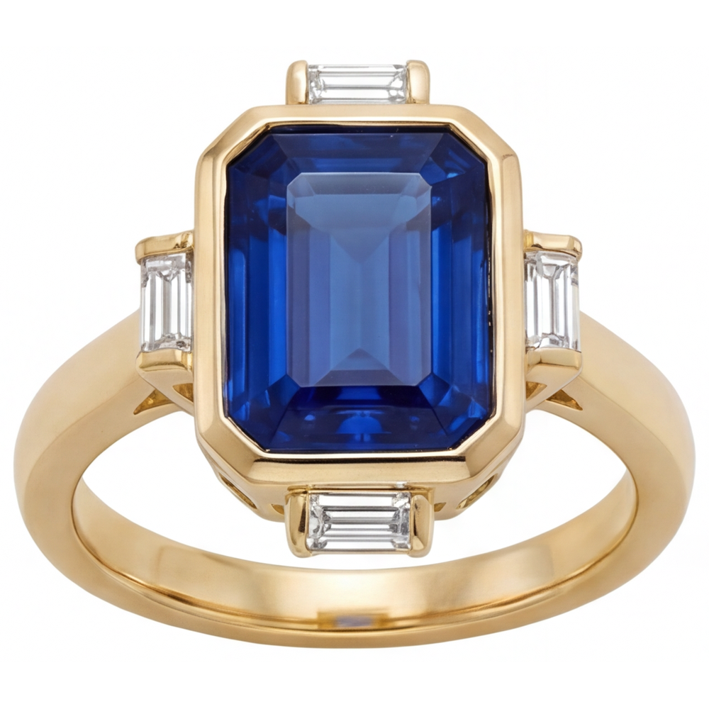 Feiner Schmuckstein-Ring 4,80 Karat – Hauptansicht