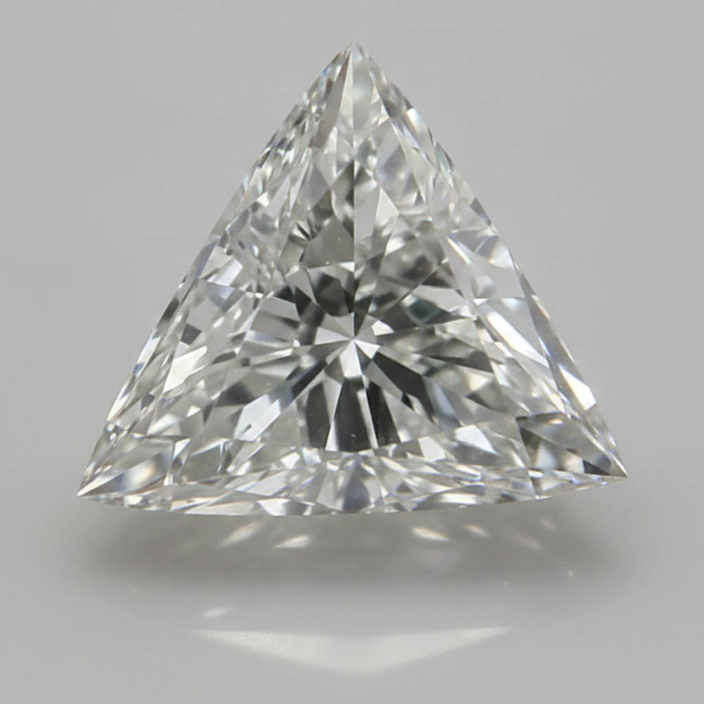 Funkelnder 7 Karat aus der Erde gewonnener H VS1 natürlicher Trilliant-Schliff loser Diamant