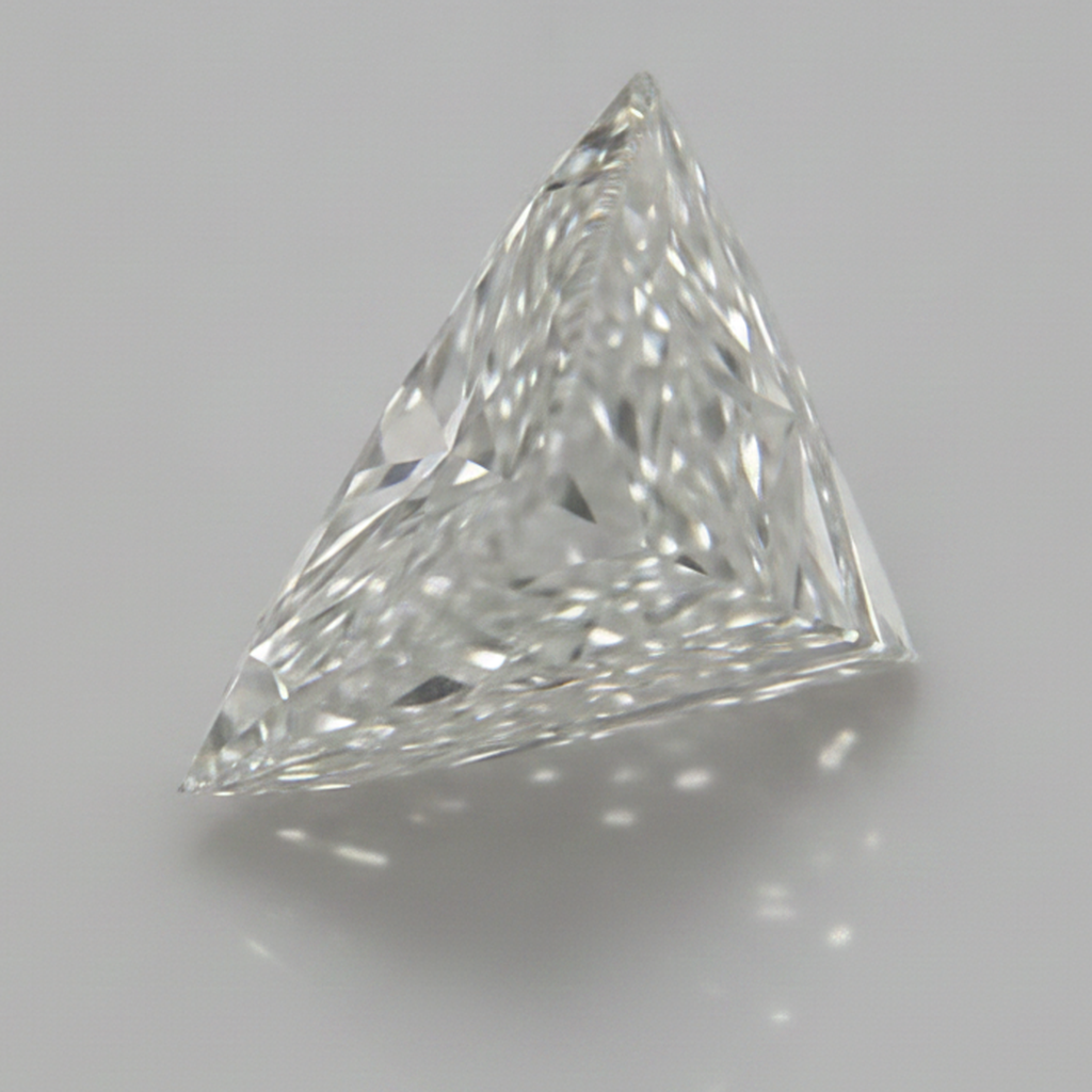 Funkelnder 7 Karat aus der Erde gewonnener H VS1 natürlicher Trilliant-Schliff loser Diamant