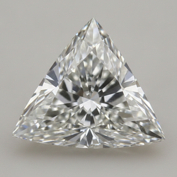 Funkelnder loser Diamant im Trillion-Schliff G VS1 5 Karat aus der Erde gewonnen Natur
