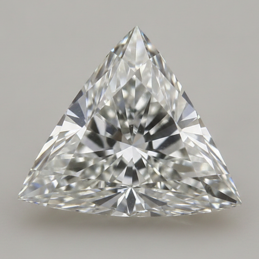 Funkelnder loser Diamant im Trillion-Schliff G VS1 5 Karat aus der Erde gewonnen Natur