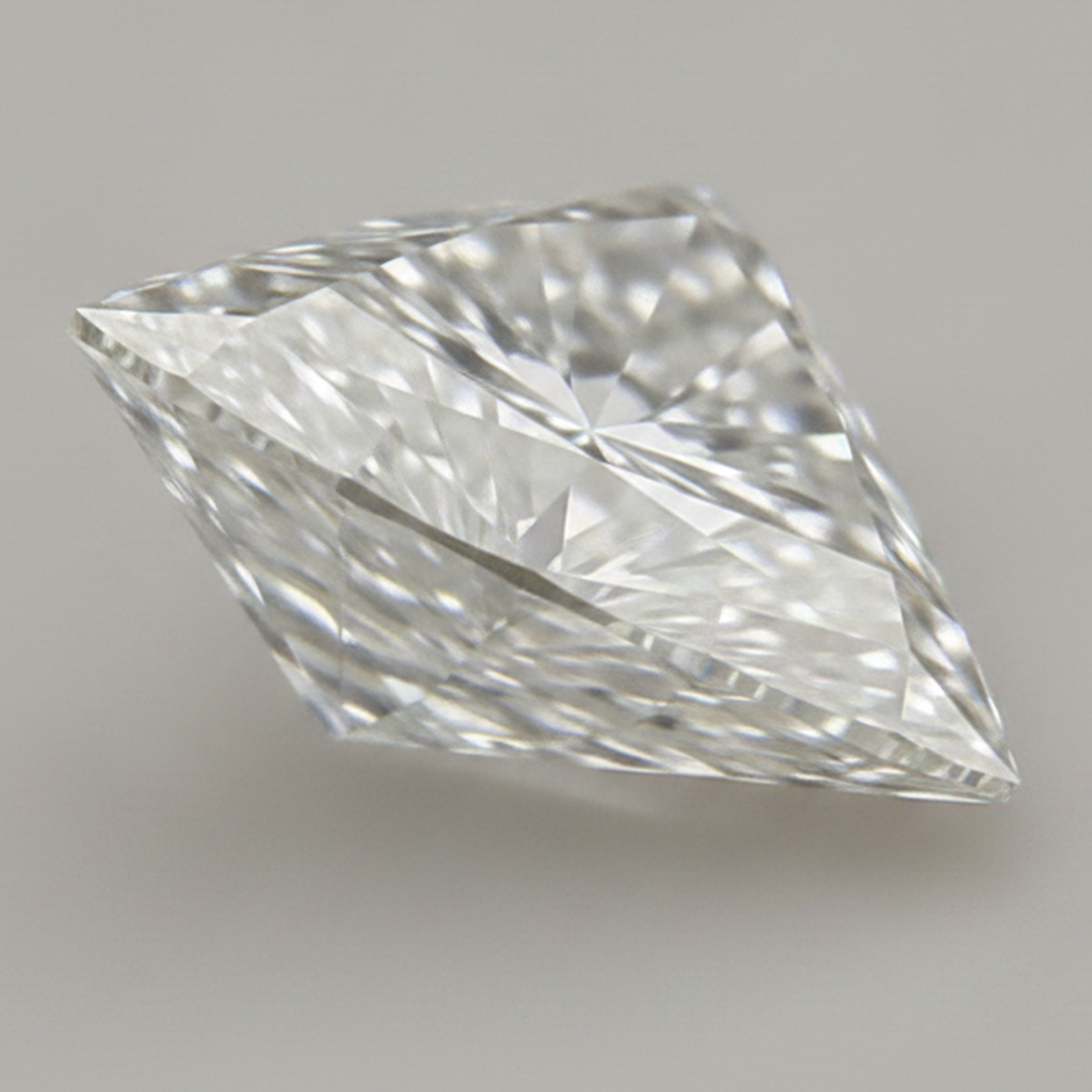 Funkelnder loser Diamant im Trillion-Schliff G VS1 5 Karat aus der Erde gewonnen Natur