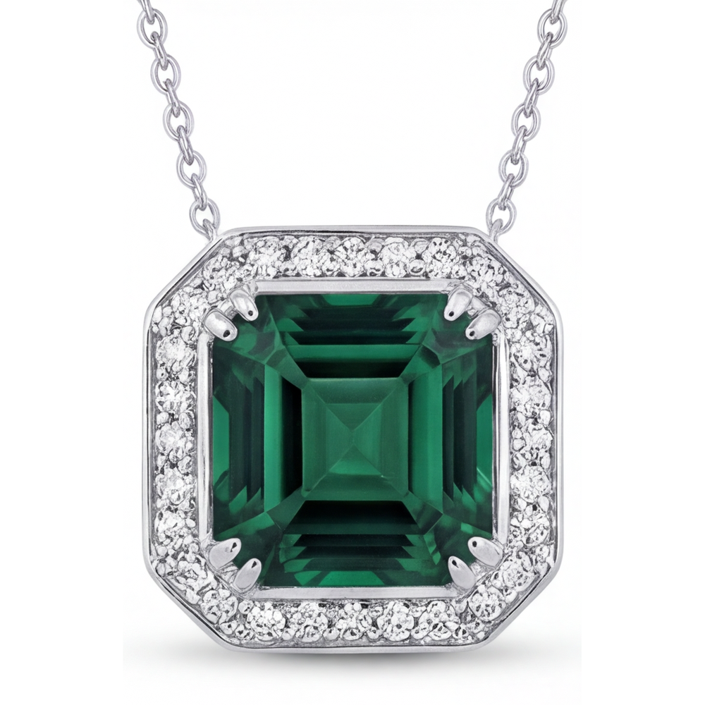 Eleganter Edelstein-Anhänger 3,50 Karat – Hauptansicht