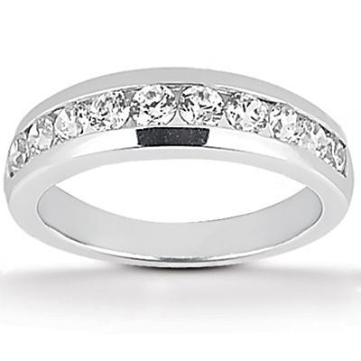 2 karat echtes diamant-verlobungsband weißgold 14k neu
