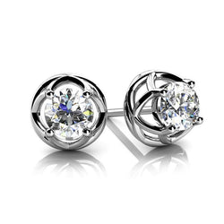 Ein Diamant-Ohrring-Design