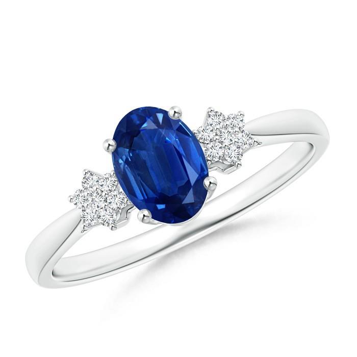 Krappenset Ceylon Blue Saphir Diamanten 3,20 ct Ehering Gold - harrychadent.de