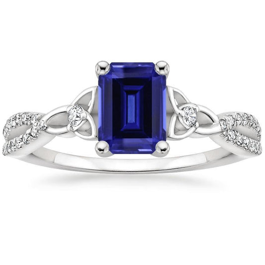 Smaragd Sri Lanka Saphir Diamant Ehering 3 Karat Neu - harrychadent.de