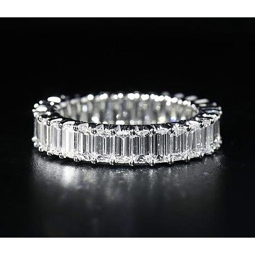 Smaragddiamant Eternity Band 5.20 Karat Schmuck Neu - harrychadent.de