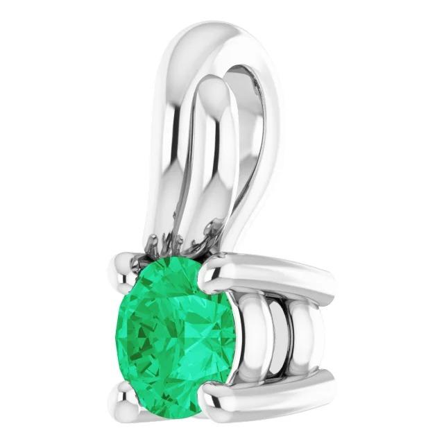 Solitaire Anhänger Grün Smaragd 2.50 Karat Damen Schmuck Neu - harrychadent.de